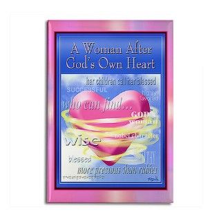 A Woman After Gods Heart magnet by exhortations