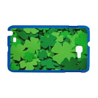 Green Four Leaf Clovers Galaxy Note Case by Admin_CP70839509