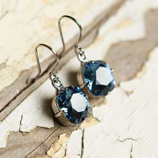 alice drop crystal earrings by anusha