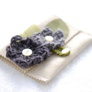 wool flower purses by emily brown design