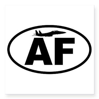 Air Force Fighter Jet Oval Sticker by Admin_CP7877280