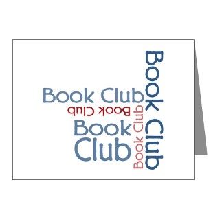 Book Club Multi Text Note Cards (Pk of 10) by sillyfunstuff