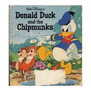 Walt Disney's Donald Duck and the Chipmunks A Mini Pop Up Book Walt Disney, Walt Disney Studios Books