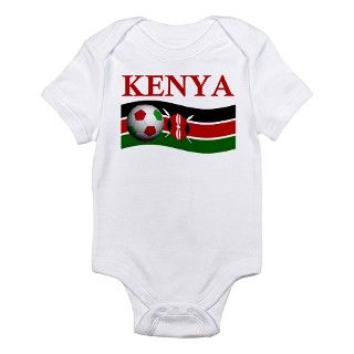 TEAM KENYA WORLD CUP Infant Bodysuit by world_cup_flag