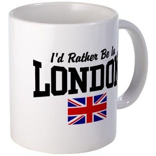 Id Rather Be In London Mug by dynotees