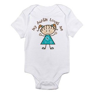 My Aunt Loves Me Infant Bodysuit by mainstreetshirt