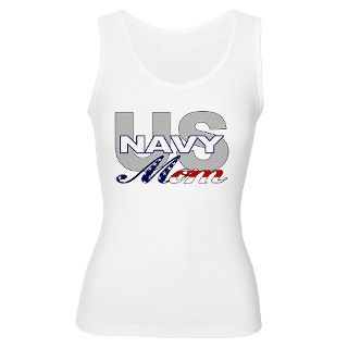 US Navy Mom Womens Tank Top by americaneagle04