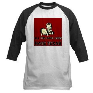 OU   All The Cool Kids Hate Texas Baseball Jersey by shirtpervert