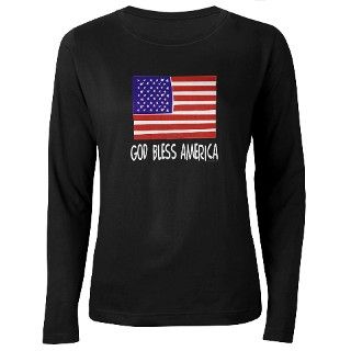 God Bless America T Shirt by bumpertees