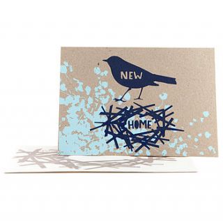 new home card by particle press and the thousand paper cranes