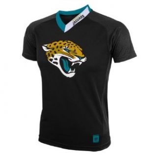 NFL Team Apparel Youth Jacksonville Jaguars Performance Short Sleeve T Shirt   Size Small Clothing