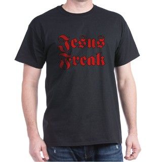 Jesus Freak Christian Black T Shirt by jesus__freak