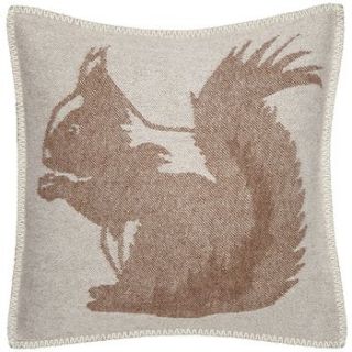 squirrel wool cushion cover by dreamwool blanket co.