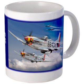 North American P  51 Mustang Mug by Pilotplanet