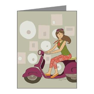 Scooter Sister Note Cards (Pk of 10) by thepaperbasket