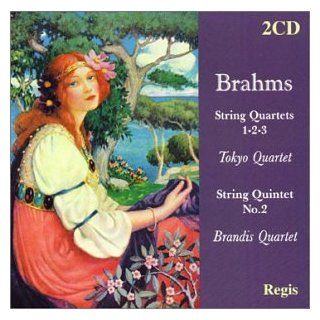 Brahms String Quartets 1 3 etc Tokyo / Brandis Quartets Music