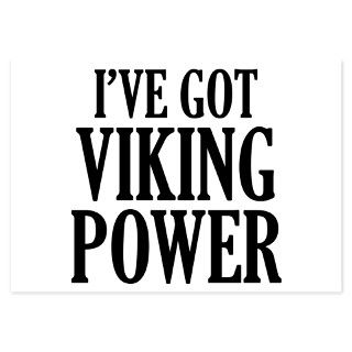 Ive Got Viking Power Invitations by BrightDesign