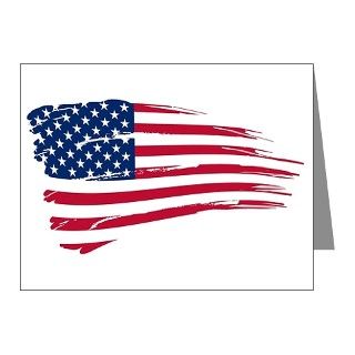 Old Glory Note Cards (Pk of 10) by ivegotit