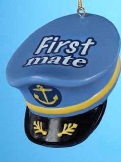 First Mate's Hat Christmas Ornament Sports & Outdoors