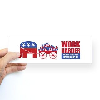 Anti Liberal Political Bumper Sticker Bumper Sticker by MockTheVote