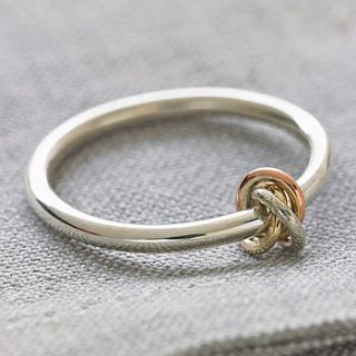eternity knot ring by jessica greenaway