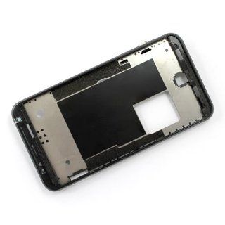 Original Genuine OEM Housing Faceplate Front Bezel Cover Case Panel Fascia Plate Frame+Side Key Keys Button Buttons Cover Parts For HTC EVO 3D X515 Repair Fix Replace Replacement Cell Phones & Accessories