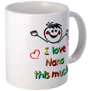 I Love Nana (Boy) Mug by JINJINJUNCTION
