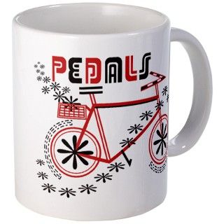 Pedals Cyclist Mug by biskerville