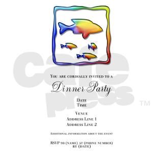 Rainbow Fish Invitations by Admin_CP4552590