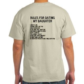 Rules For Dating My Daughter T Shirt by clevershop123