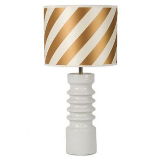 diagonal striped ribbon shade by isabel stanley design