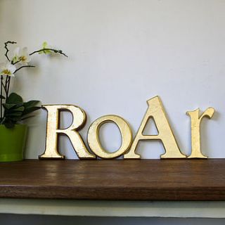 authentic vintage 'roar' sign by bonnie and bell