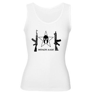 Molon Labe M4 Womens Tank Top by johnny556