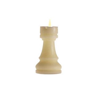 chess rook candle by out there interiors