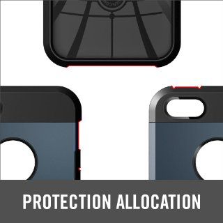 iPhone 5S Case, Spigen Tough Armor Case for iPhone 5/5S   Retail Packaging   Metal Slate (SGP10490) Cell Phones & Accessories