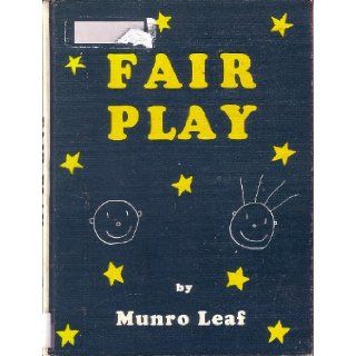 Fair Play Munro Leaf 9780397300662 Books