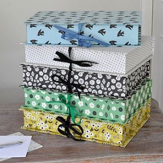 keepsake box files by primrose & plum