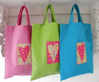 children's tote bag by sugar plum handmade gifts