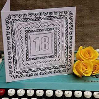 18, 21, 30, 40, 50 birthday cards by claire close