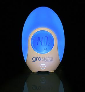 gro egg digital room thermometer by lush baby