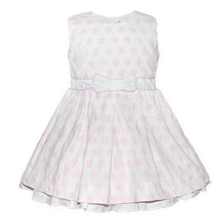 french design polka dot petticoat dress by chateau de sable