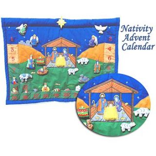 nativity advent calendar by jolly fine