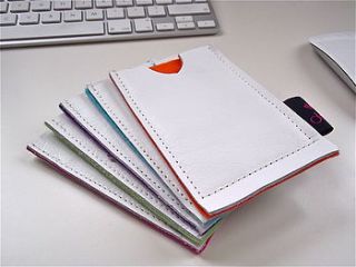 leather bound notebook by dodo textiles