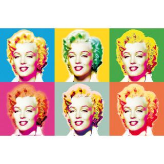 Brewster Home Fashions Ideal Decor Visions of Marilyn Wall Mural