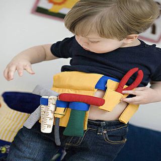 soft play tool belt by alphabet gifts & interiors