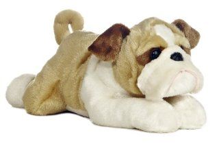 Aurora World Flopsie 12" Stuffed Bulldog Willis Cute Gift for Everyone Fast Shipping 