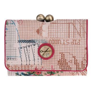 pip pattern frame wallet by pip studio by fifty one percent