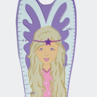 height chart fairy by emma jefferson