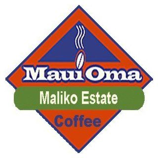Hawaiian Value Pack Maui Oma Coffee 5 Bags 1 lb. each Ground Maliko Estate  Grocery & Gourmet Food