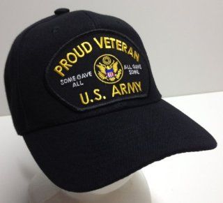 Proud Veteran Vet All Gave Some Some Gave All US Army USA Ball Cap Patch Hat OIE OEF 